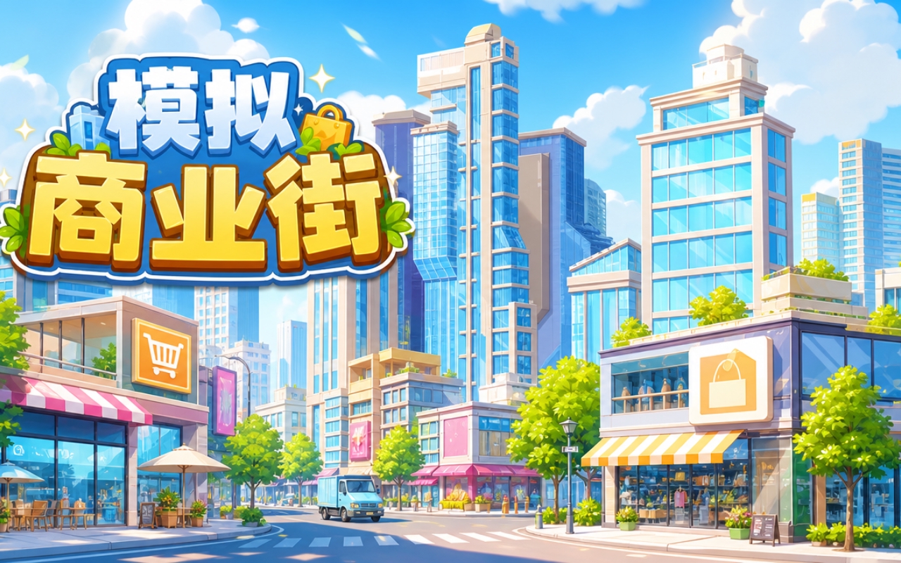 模拟商业街