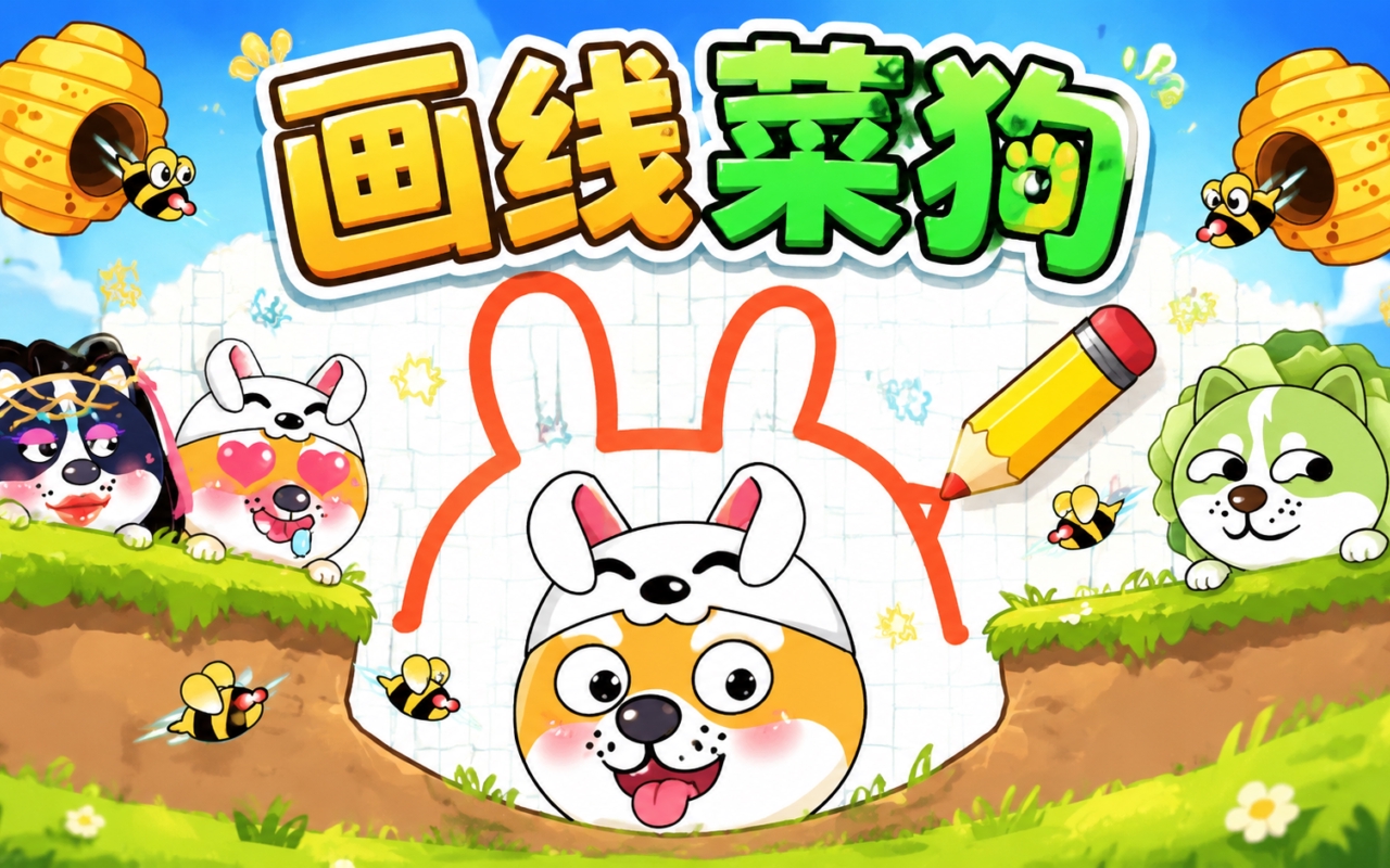 画线菜狗