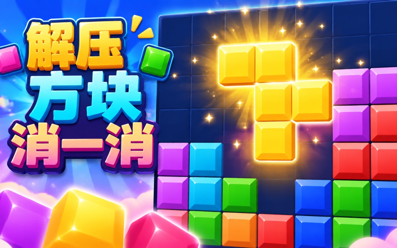 解压方块消一消