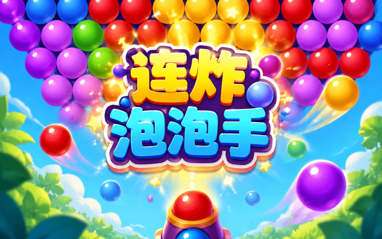 连炸泡泡手