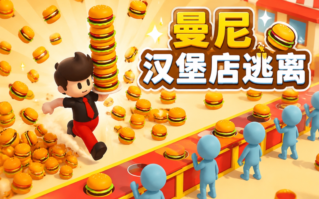 曼尼汉堡店逃离