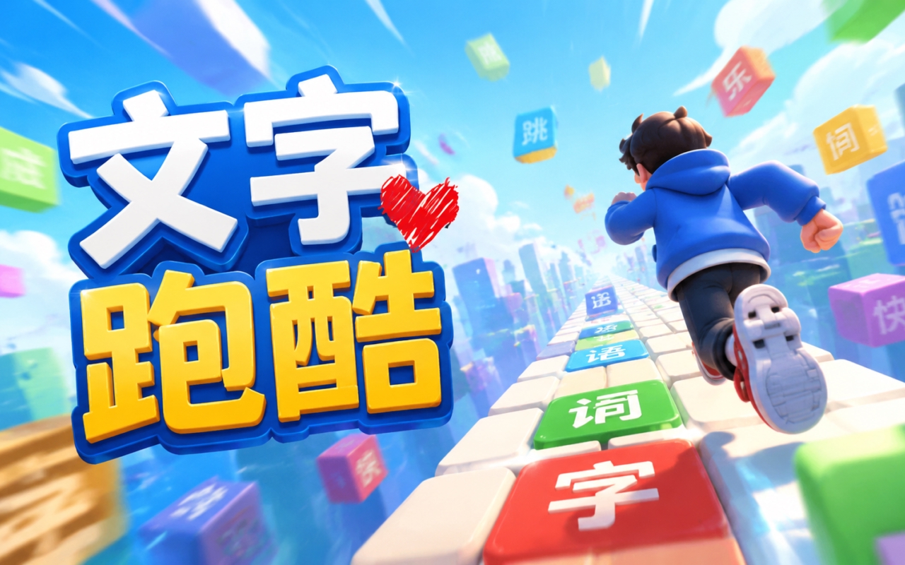 文字跑酷