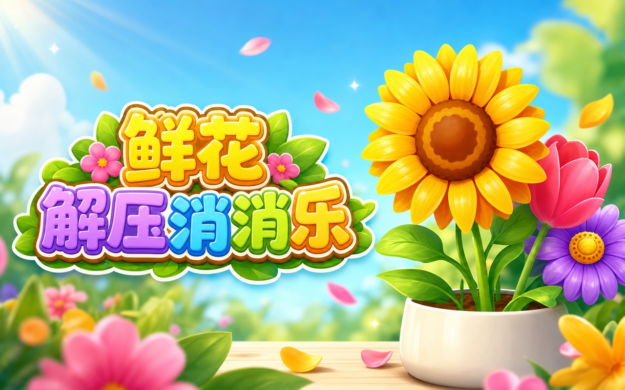 鲜花解压消消乐