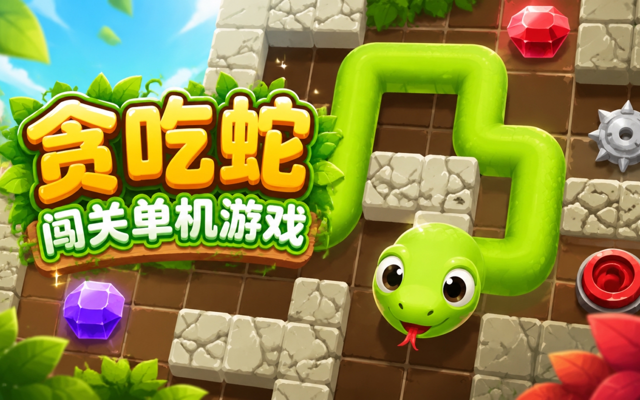 贪吃蛇闯关单机游戏