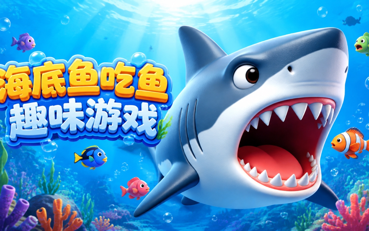 海底鱼吃鱼趣味游戏