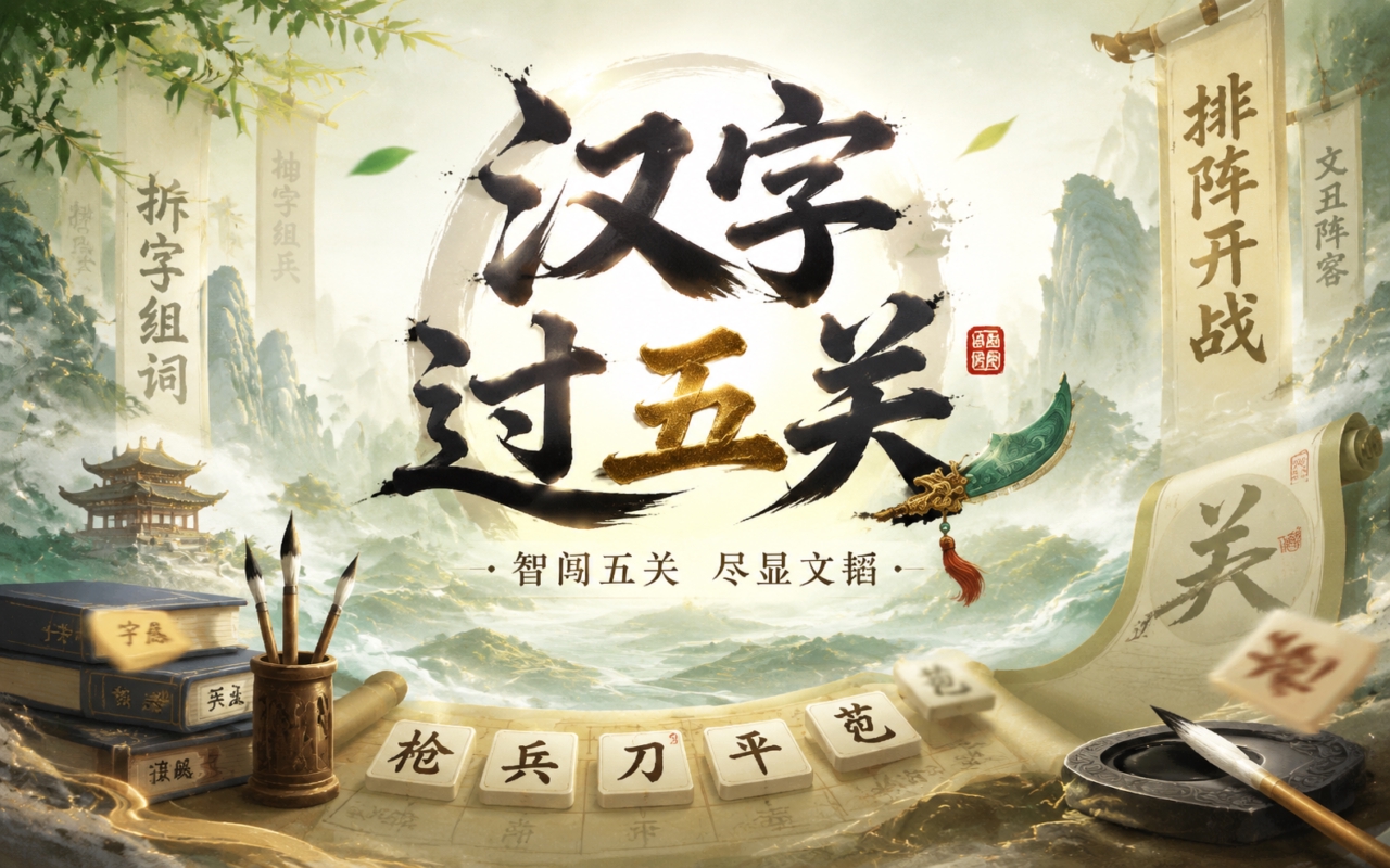 汉字过五关