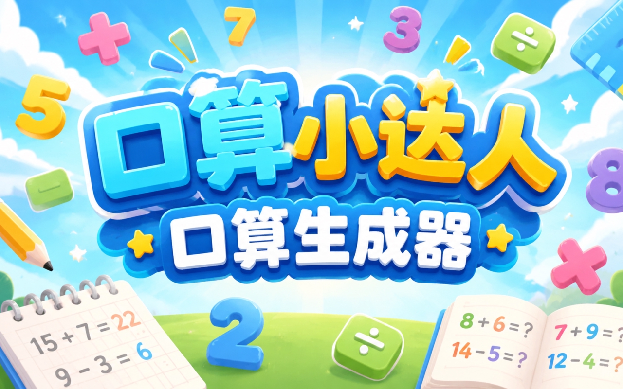 口算小达人 口算生成器
