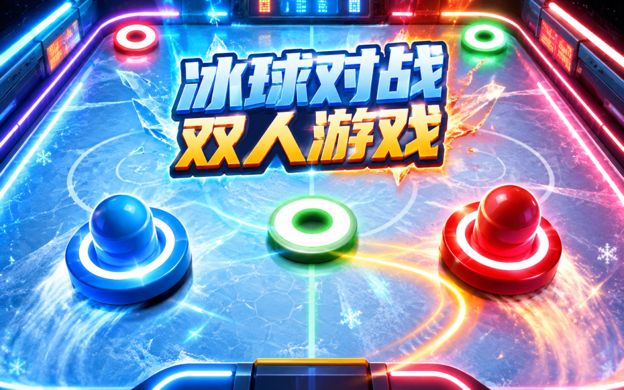 冰球对战双人游戏