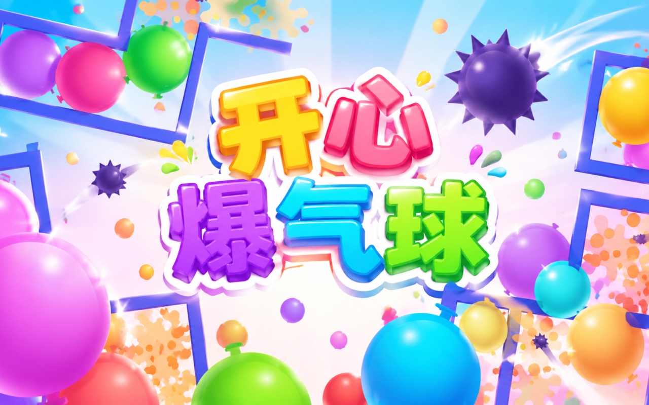 开心爆气球