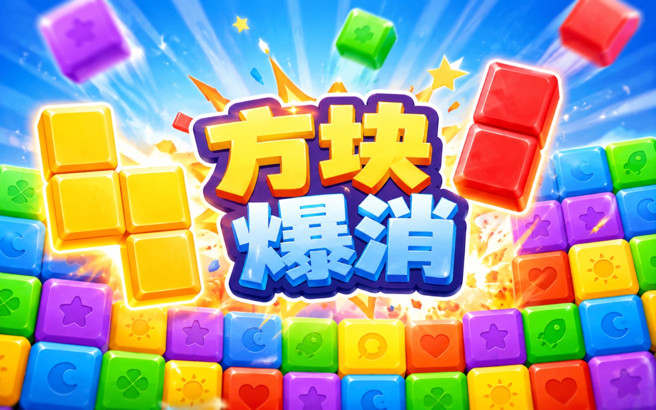 方块爆消