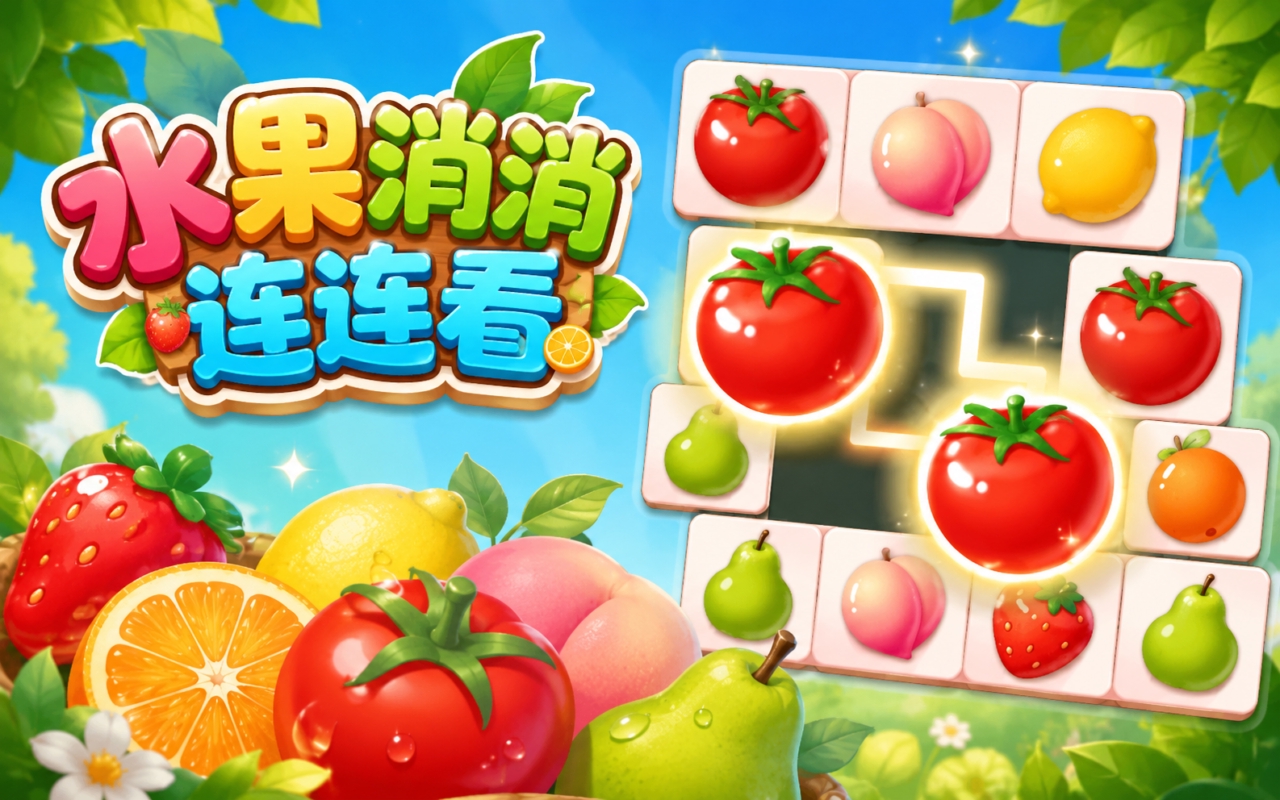 水果消消连连看