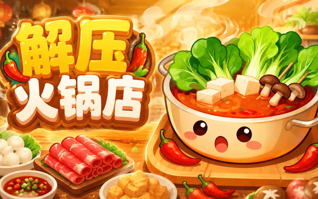 解压火锅店