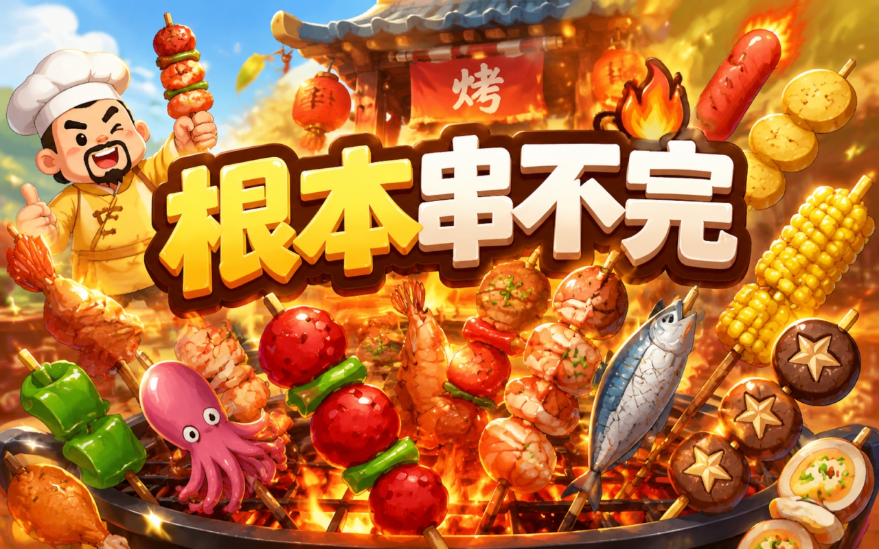 根本串不完