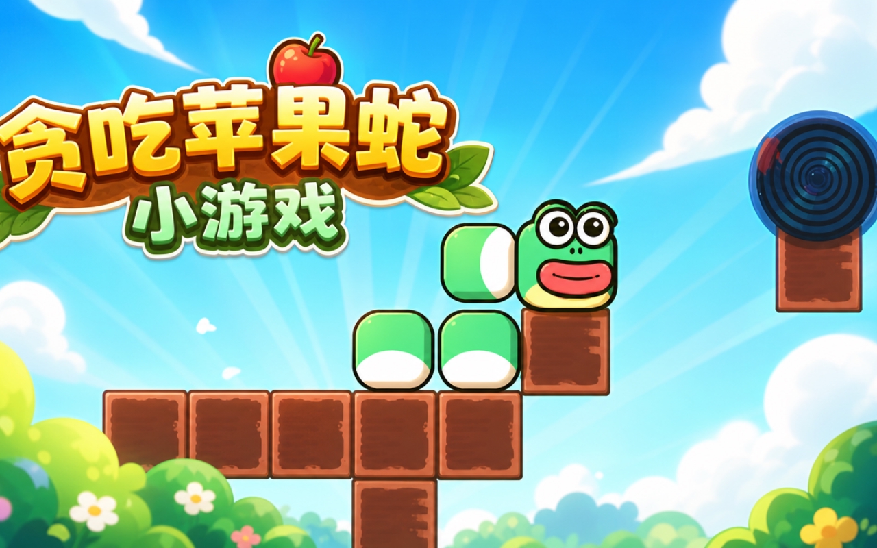 贪吃苹果蛇小游戏