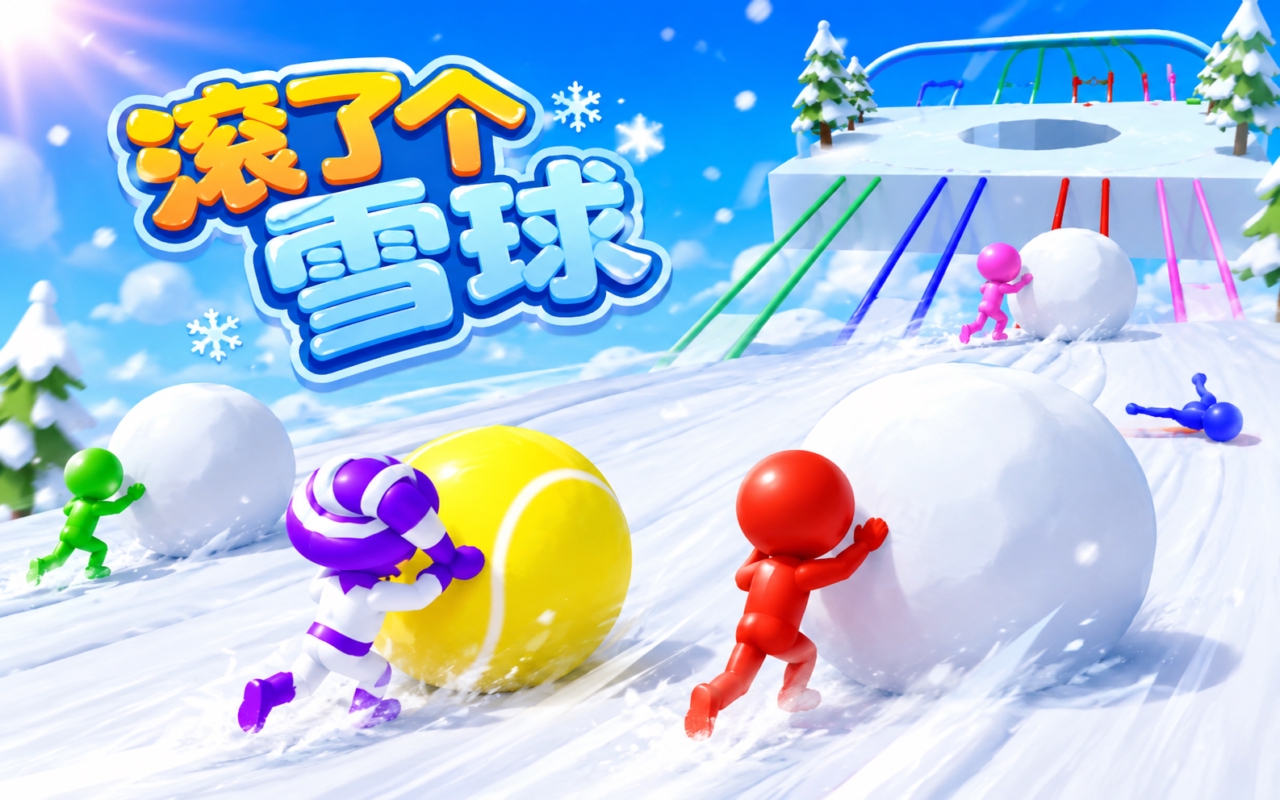 滚了个雪球