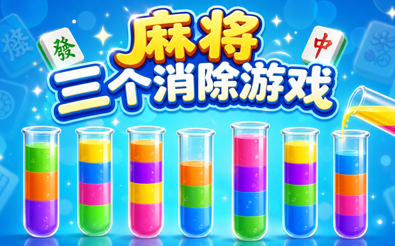 麻将三个消除游戏