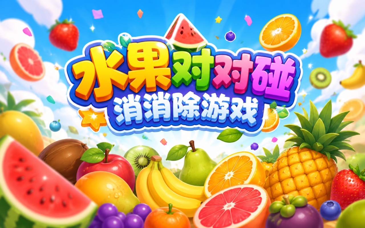 水果对对碰消消除游戏