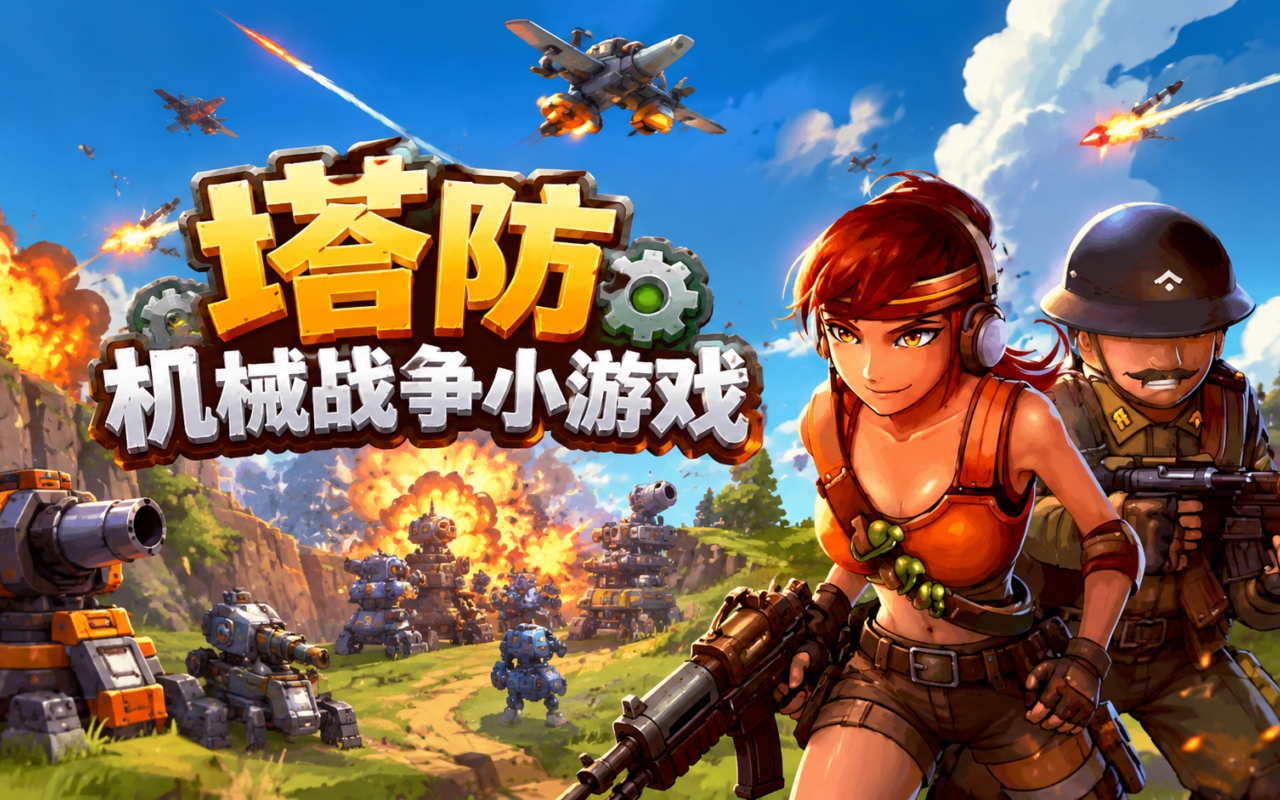 塔防机械战争小游戏