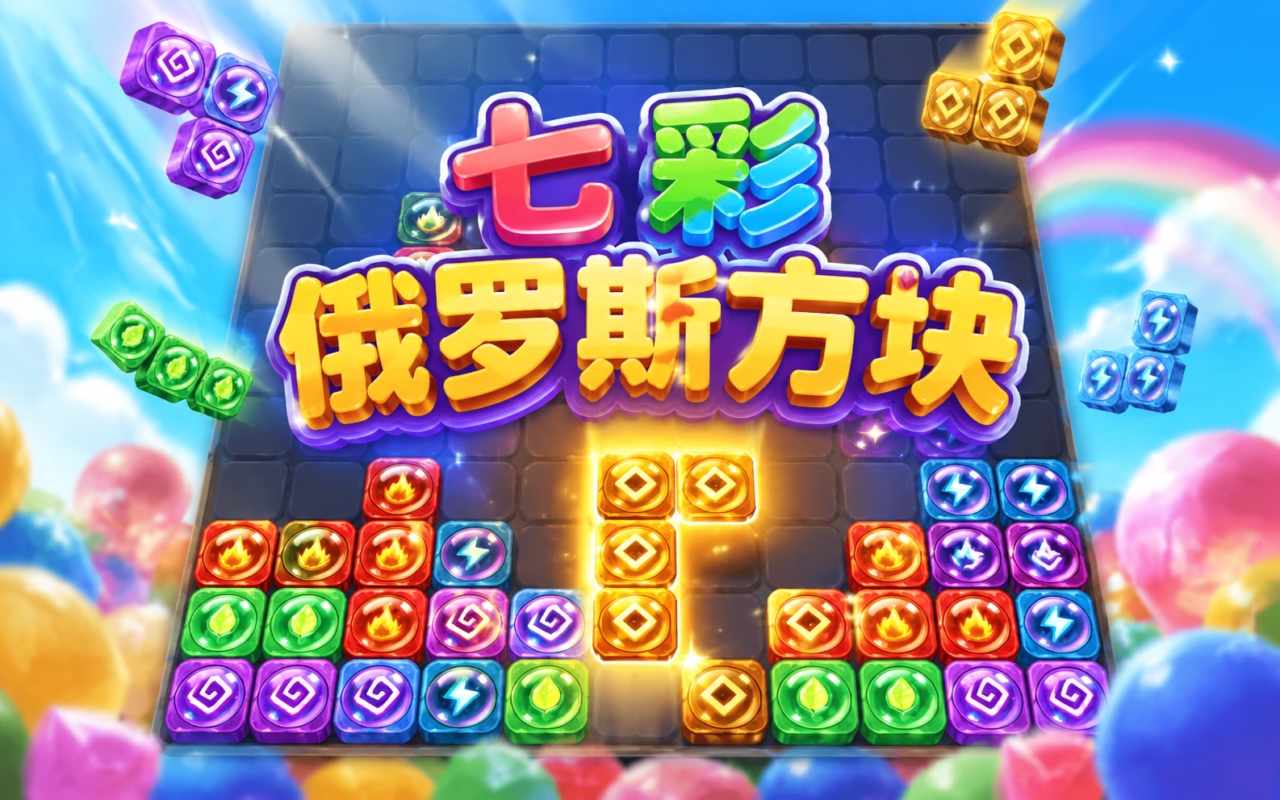 七彩俄罗斯方块