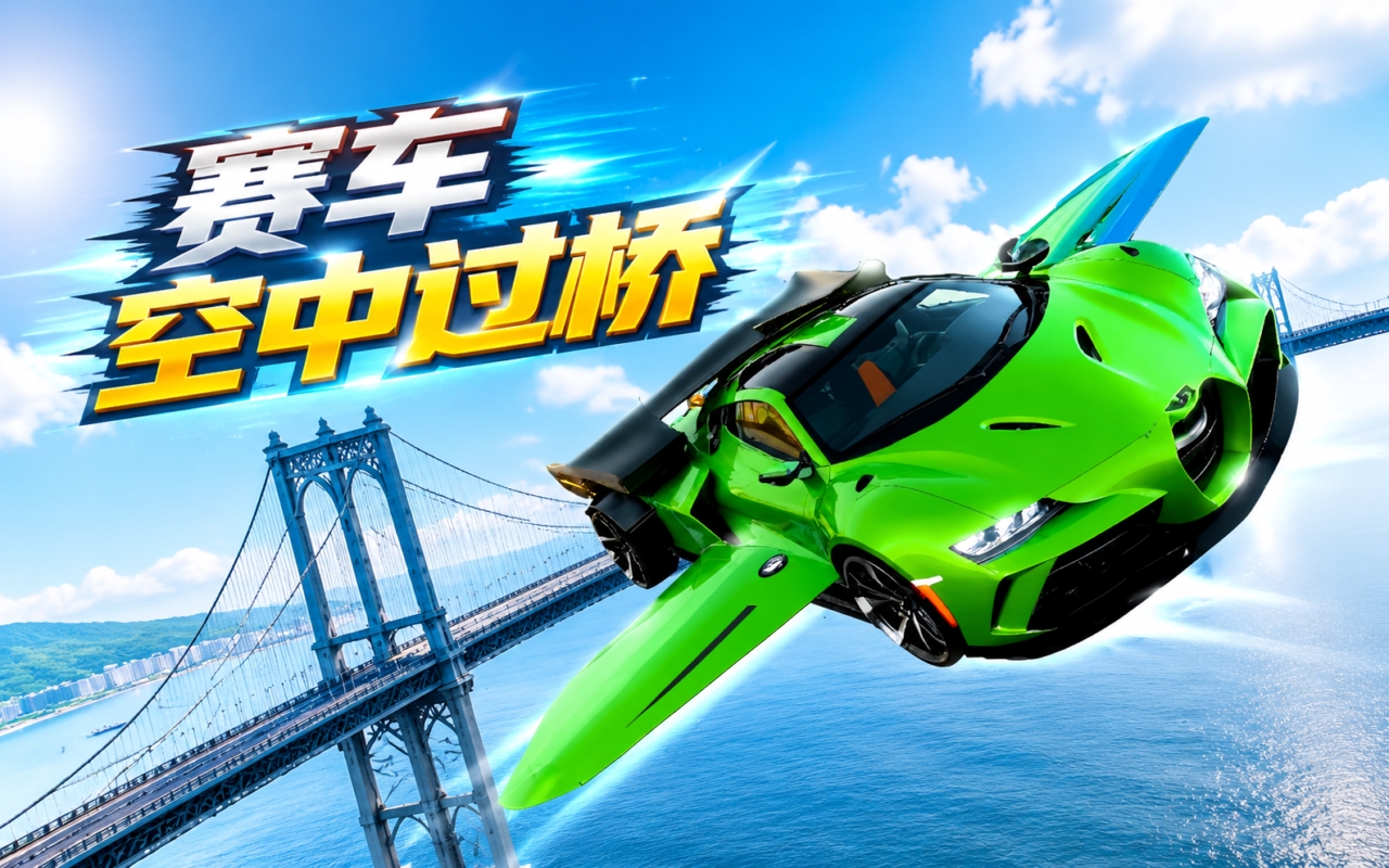 赛车空中过桥