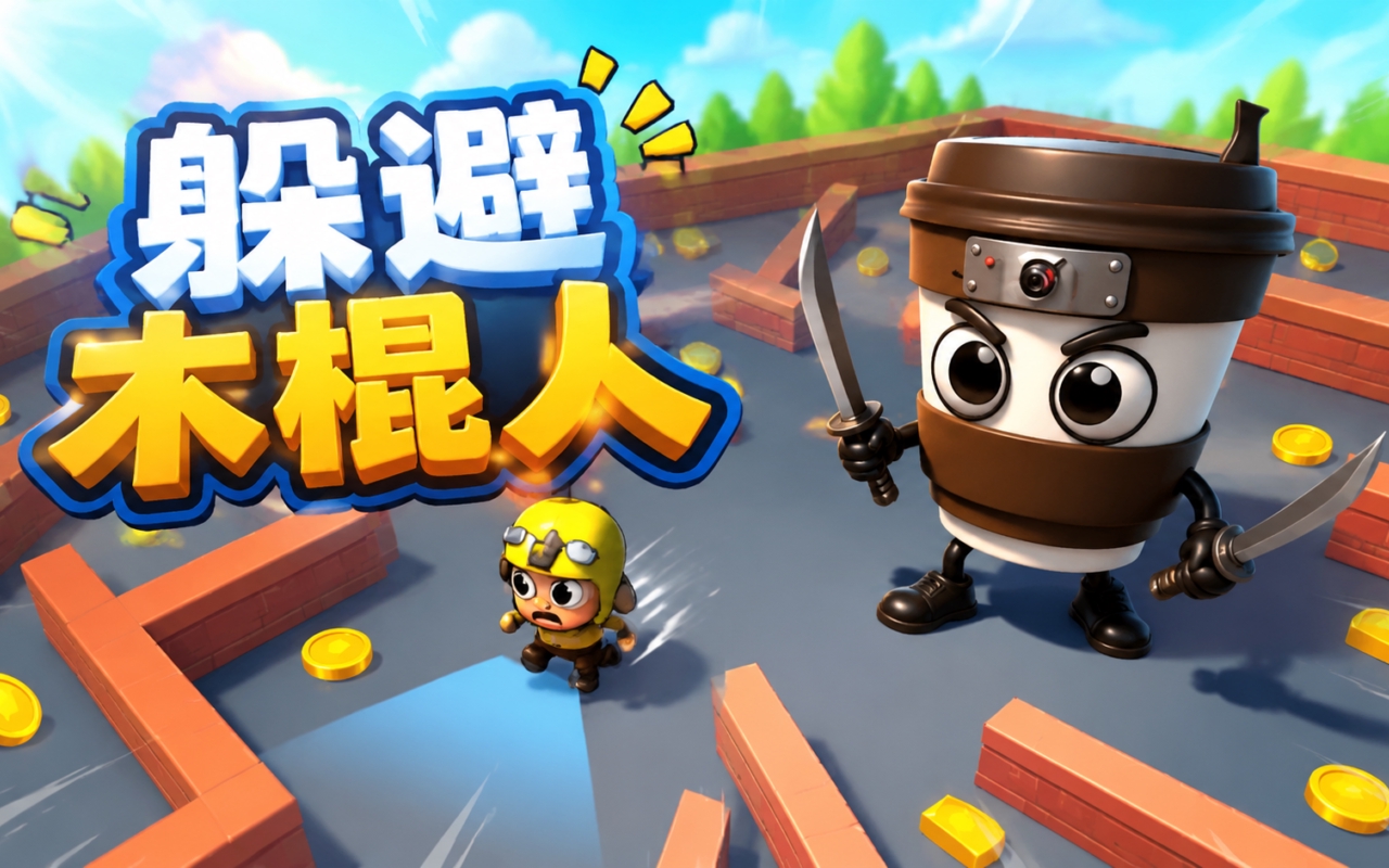 躲避木棍人