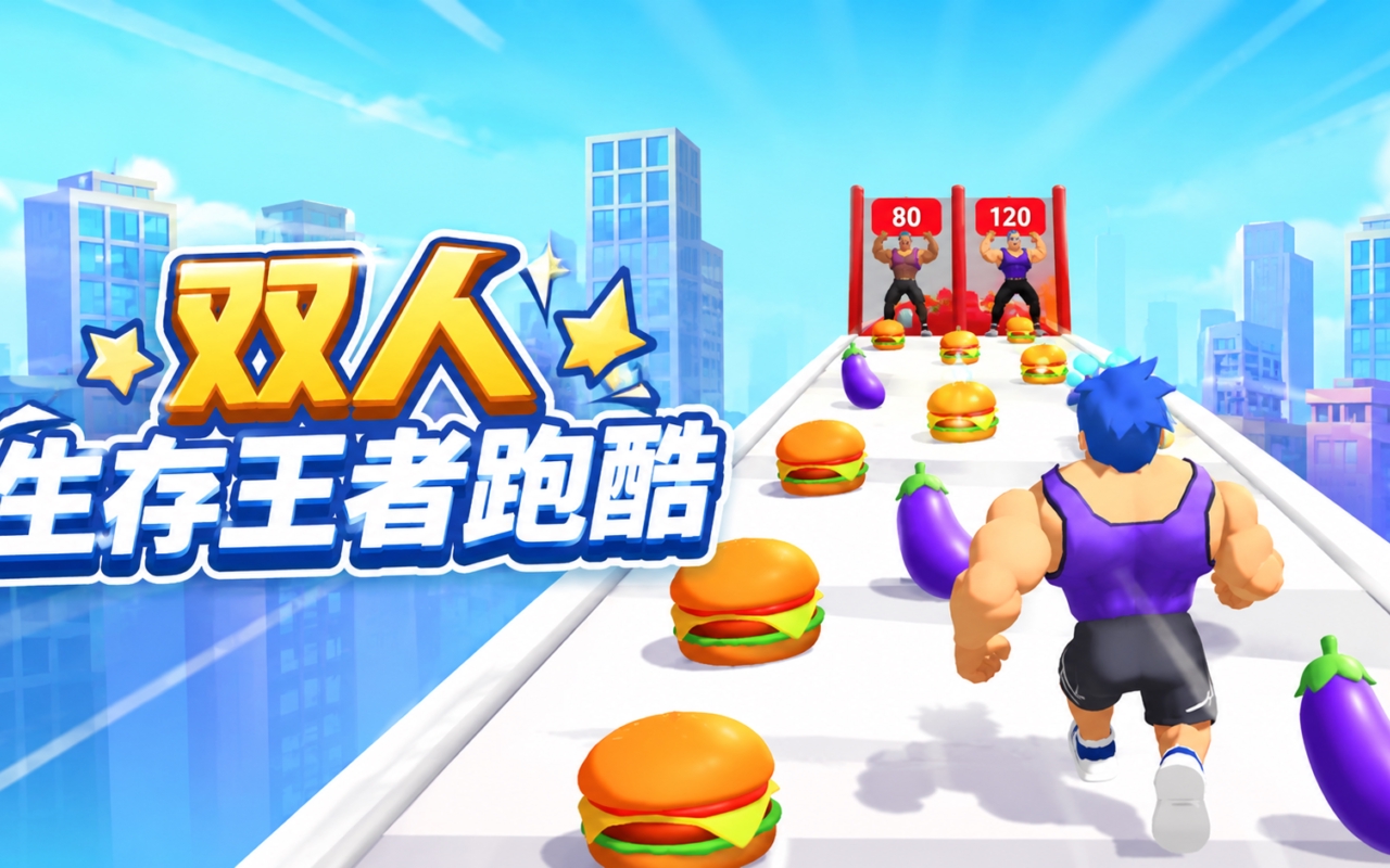 双人生存王者跑酷