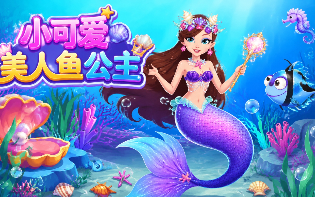 小可爱美人鱼公主