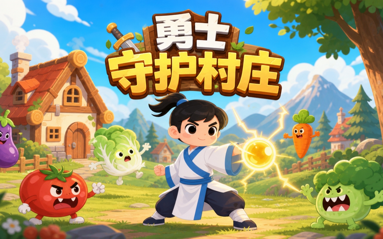 勇士守护村庄