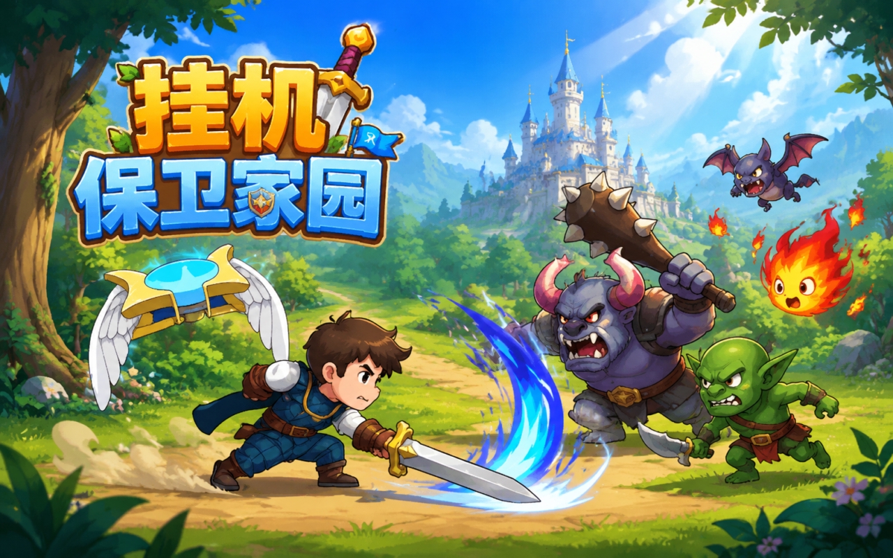 挂机保卫家园