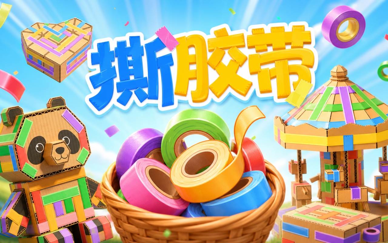 撕胶带