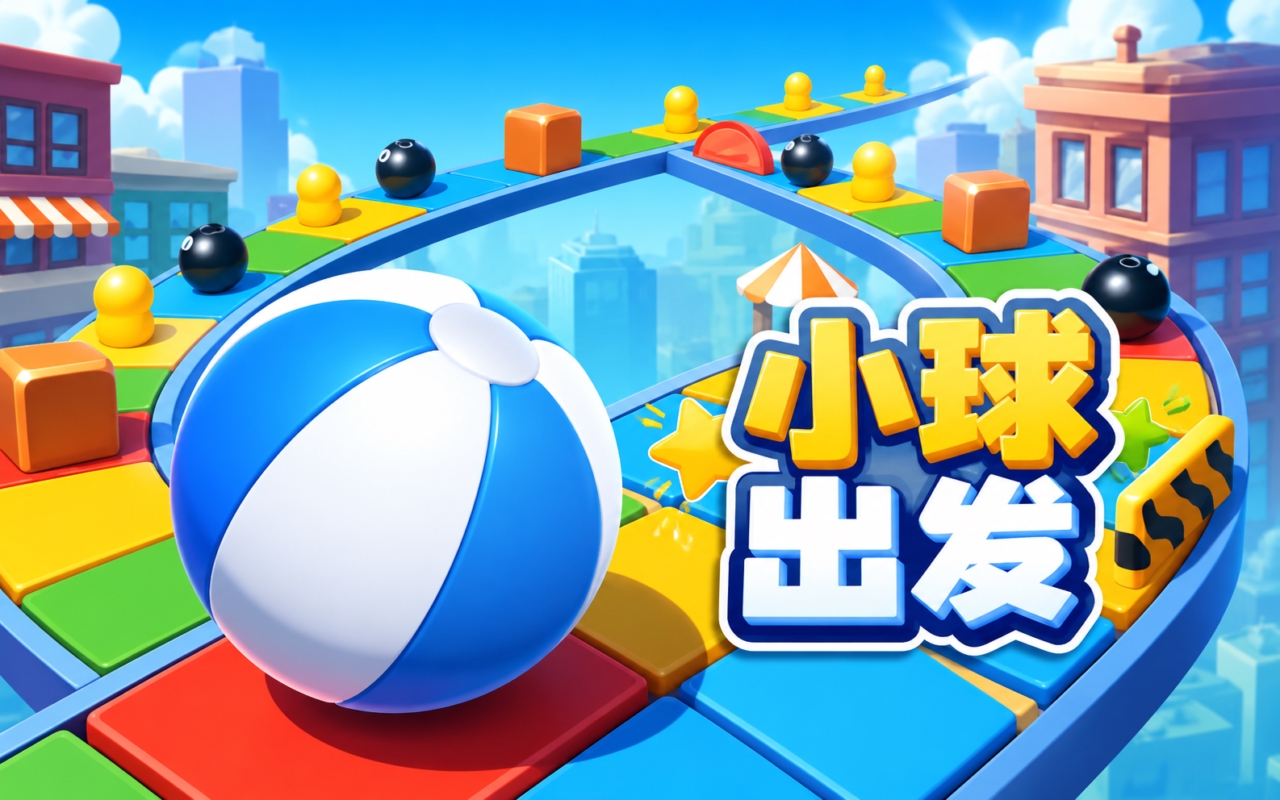 小球出发