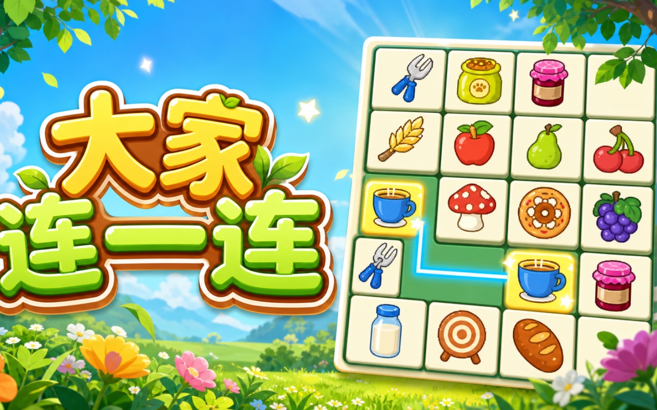 大家连一连
