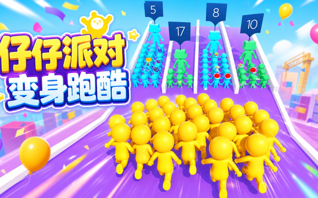 仔仔派对变身跑酷