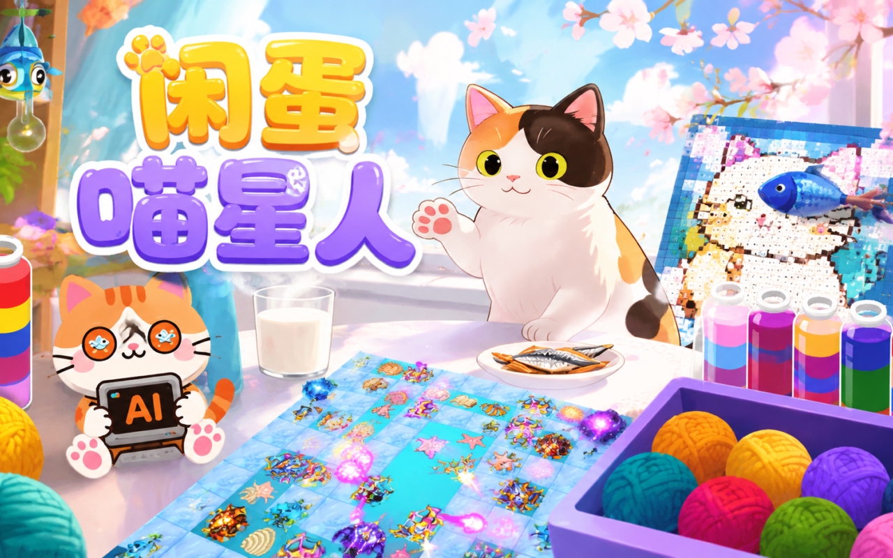 闲蛋喵星人