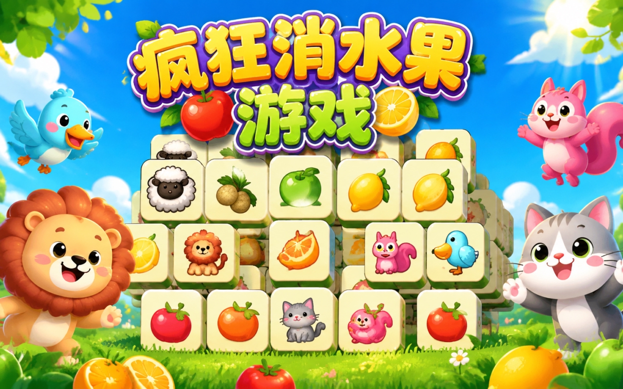 疯狂消水果游戏