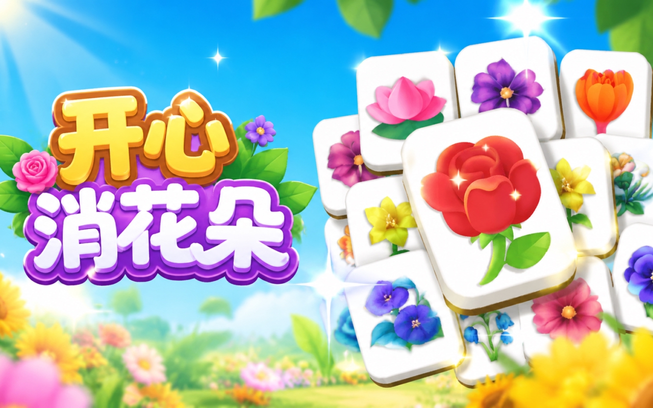 开心消花朵