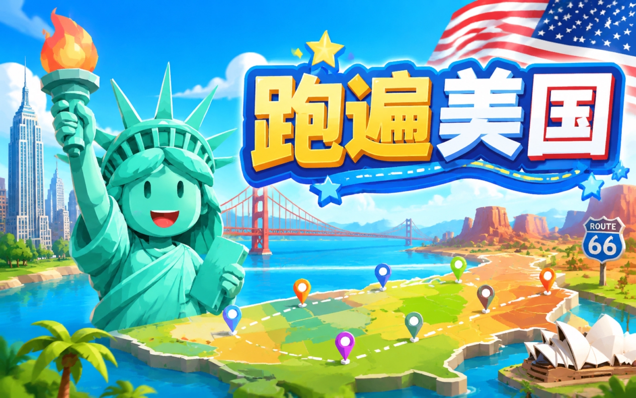 跑遍美国