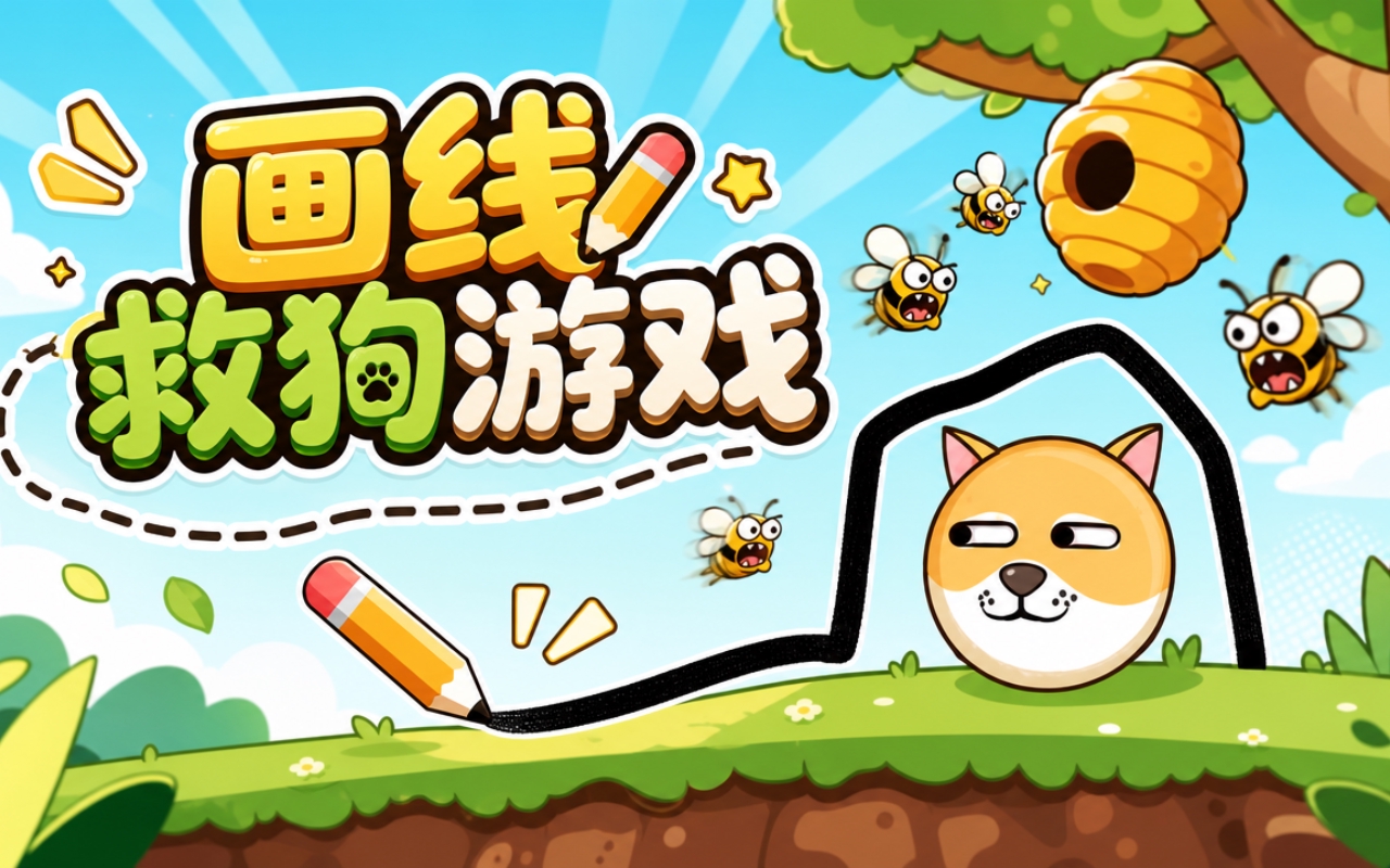 画线救狗游戏