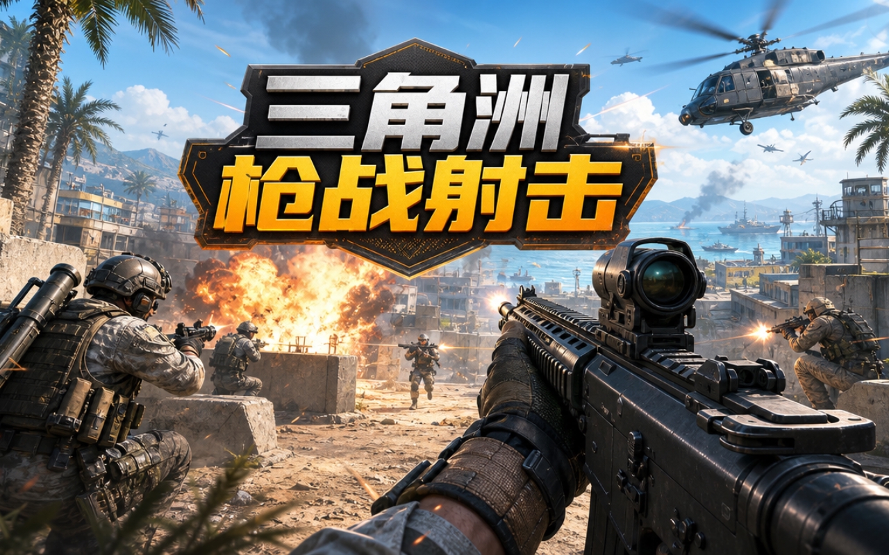 三角洲枪战射击