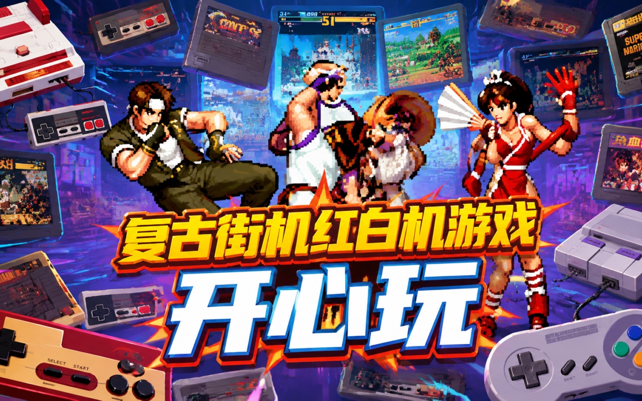 复古街机红白机游戏开心玩
