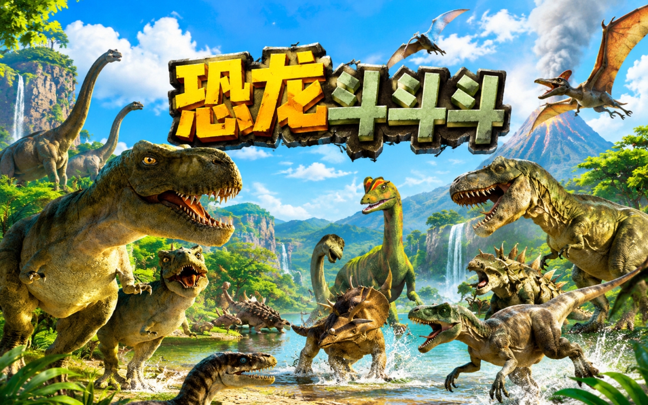 恐龙斗斗斗