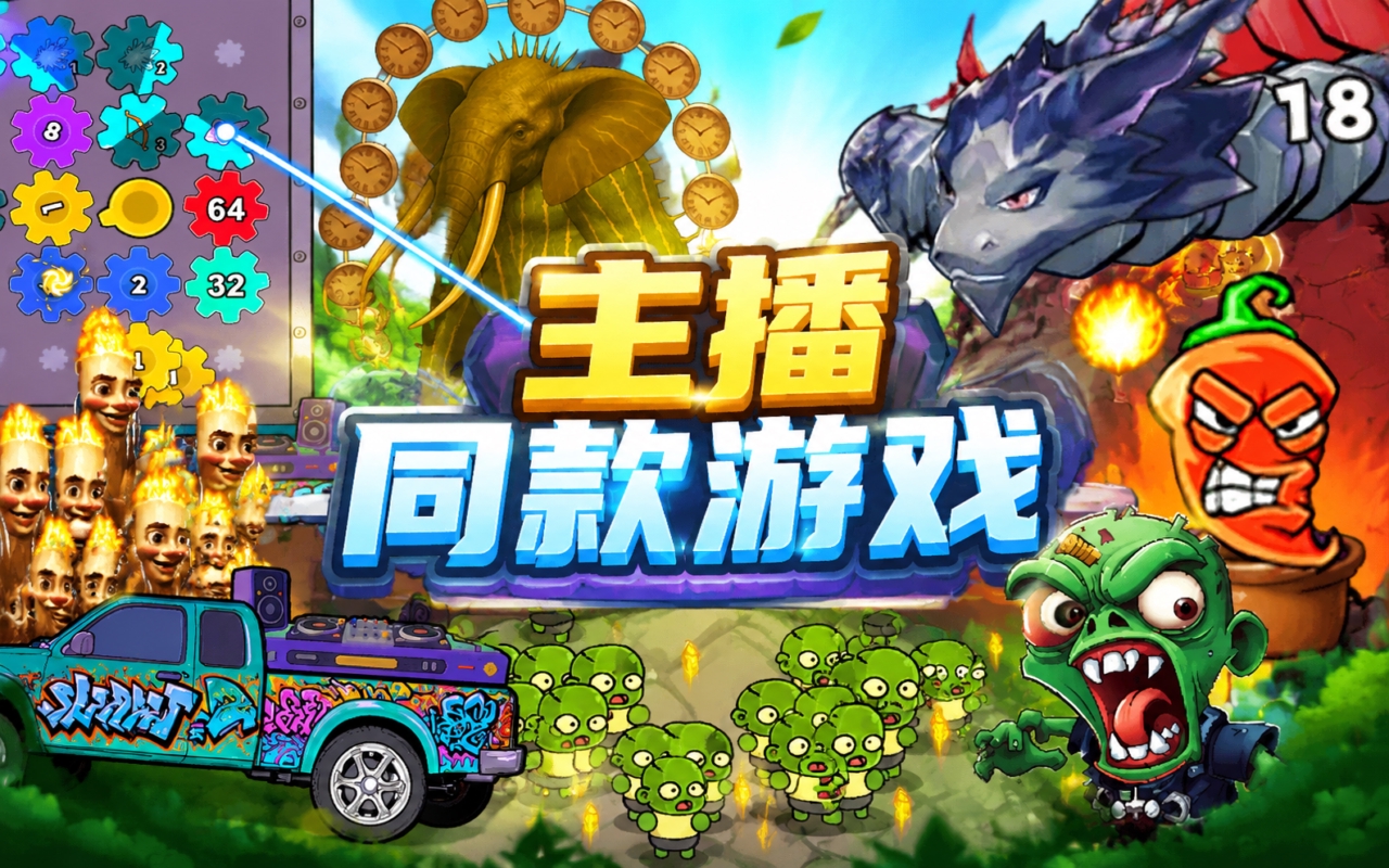 主播同款游戏