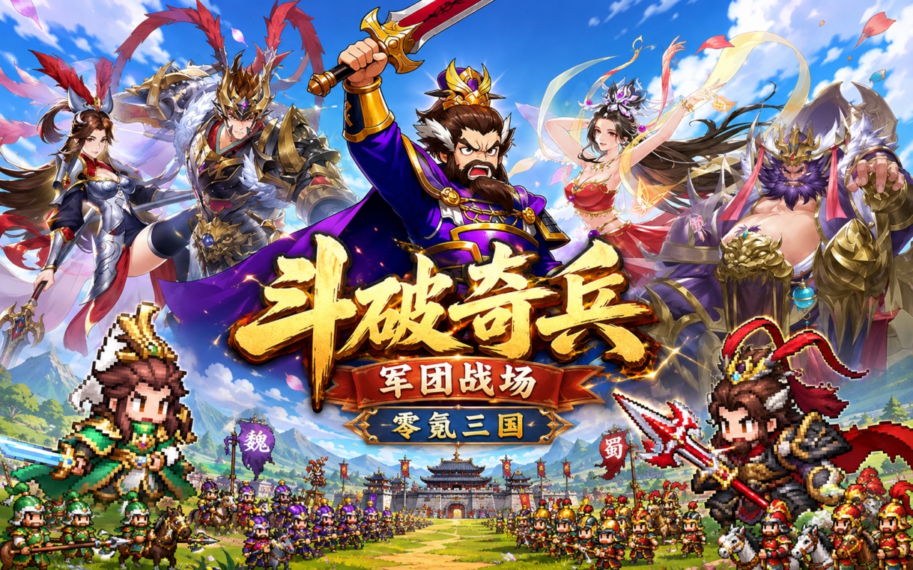 斗破奇兵-军团战场-零氪三国