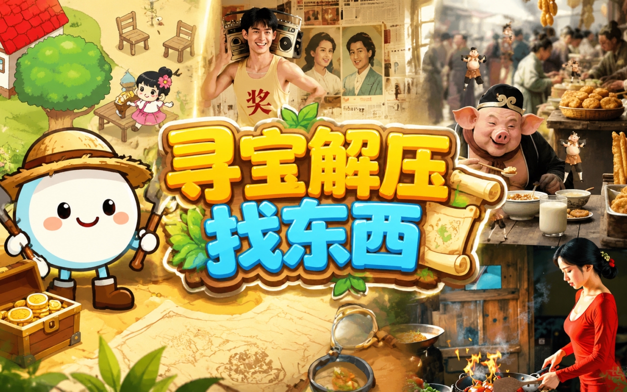 寻宝解压找东西