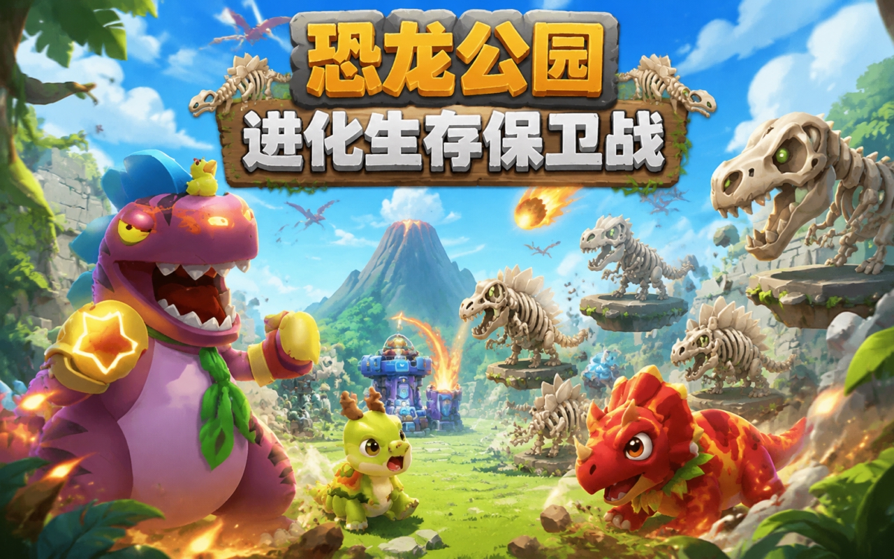 恐龙公园进化生存保卫战