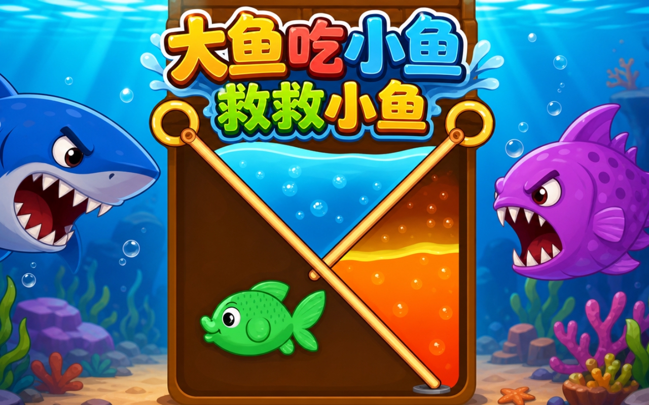 大鱼吃小鱼救救小鱼