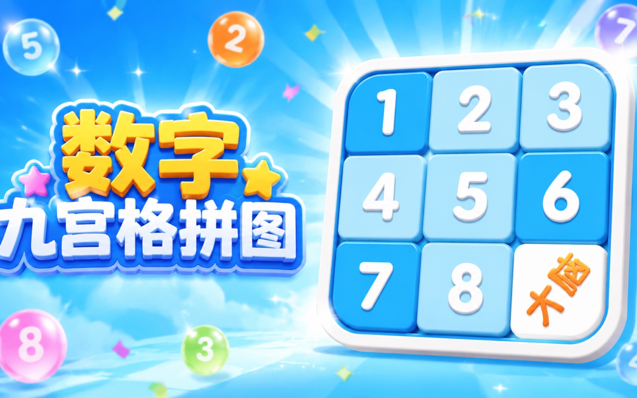 数字九宫格拼图