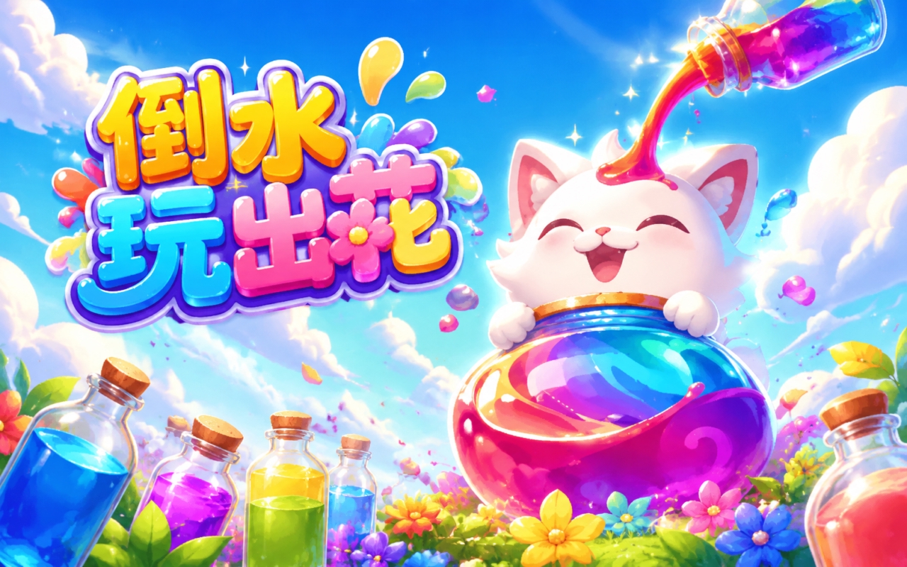 倒水玩出花