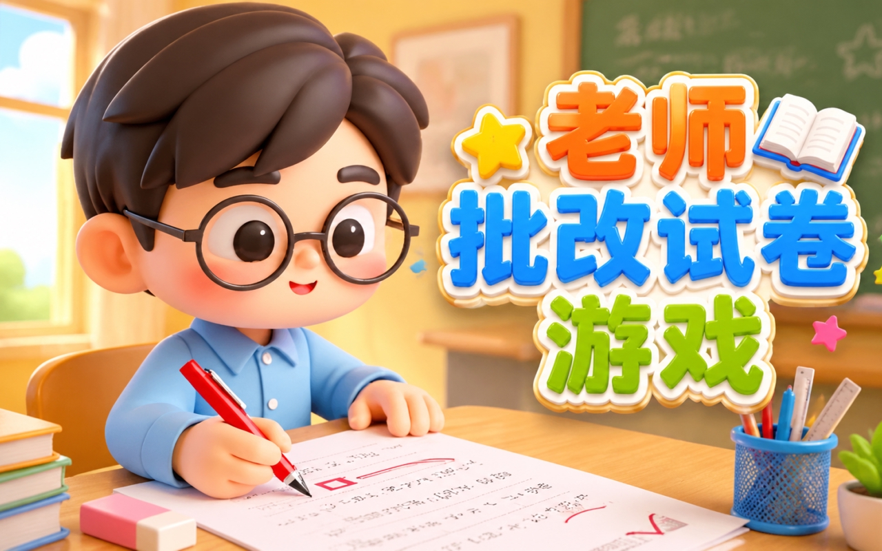 老师批改试卷游戏