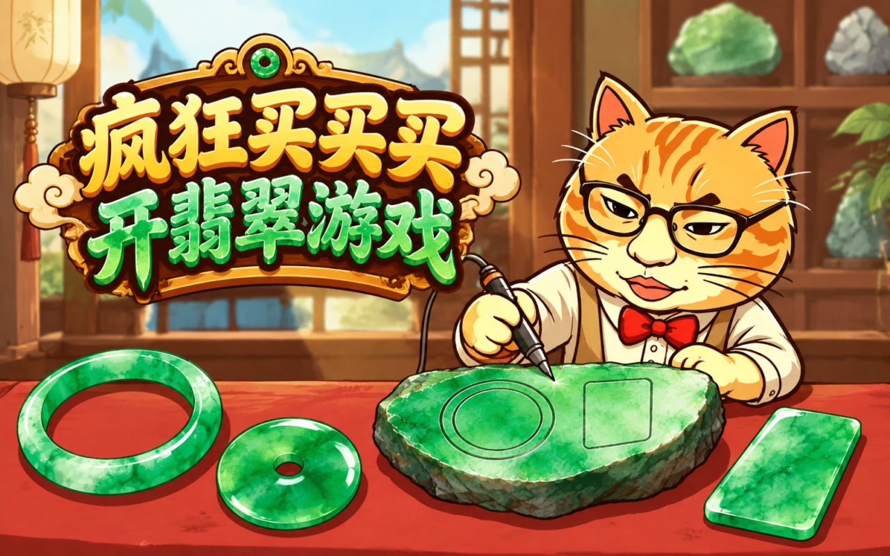 疯狂买买买开翡翠游戏